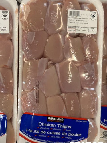Image of Boneless Skinless Chicken Thighs - 1 x 2 Kilos